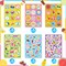 500 PCS Summer Stickers for Kids, 30 Sheets Beach Ocean Tropical Stickers Bulks, Ice Cream Sea Animal Holiday Hawaiian Sticker Crafts